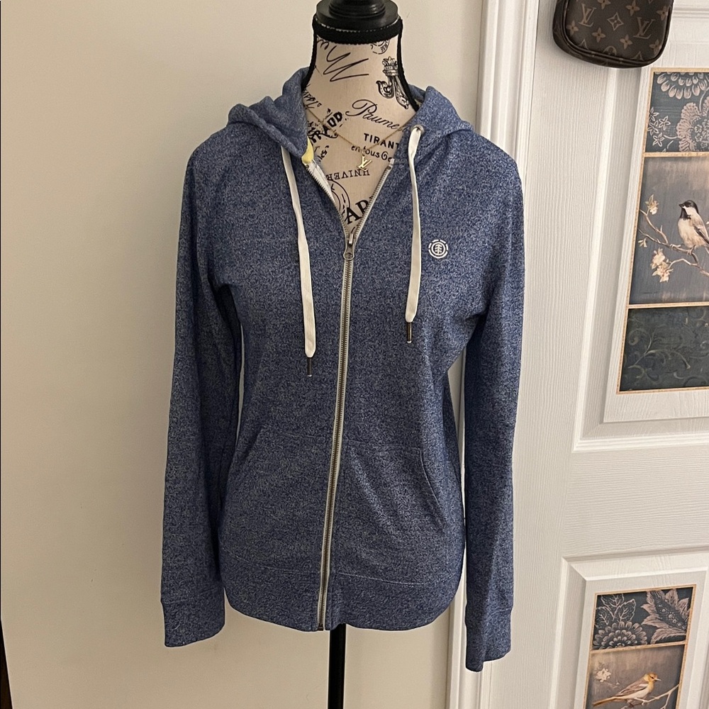 💗Source Unknown Blue Zip-Up Hoodie